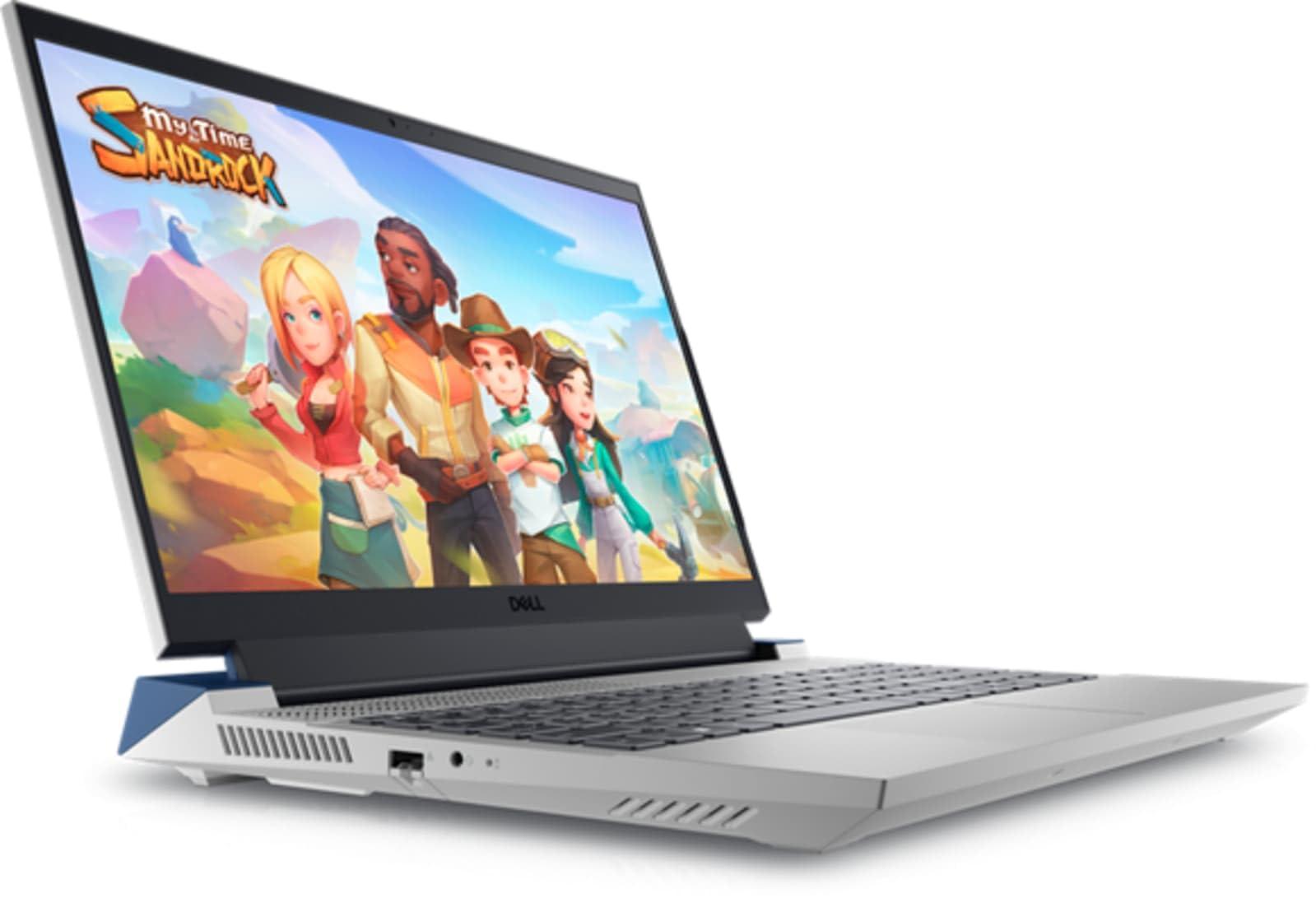 Dell Dell G15 5535 Laptop (2023) | 15.6" 1920x1080 FHD | Ryzen 7-7840 - 512GB SSD Hard Drive - 16GB RAM - Nvidia GeForce RTX 4060 | 8 cores @ 5.1 GHz - 8GB GDDR6 Win 11 Home Silver (Renewed)