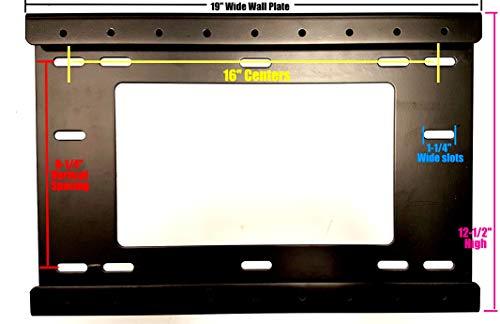 All Star Mounts !!Wall Mount World!! Universal TV Mount 40" Extension. Will fit 40 inch QLED OLED LCD Wall Mount TVs with VESA 200x200mm Hole Patterns