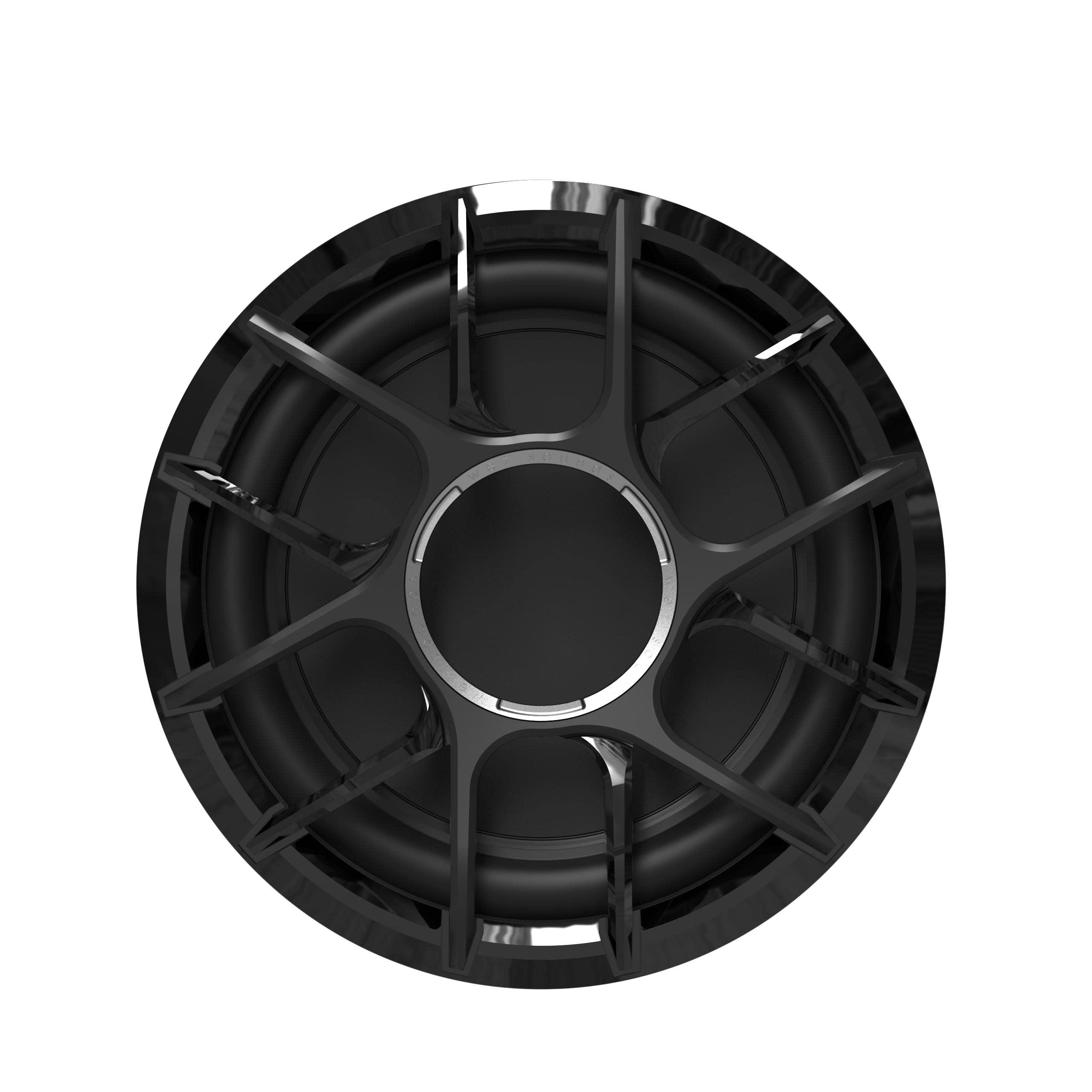 wet sounds Wet Sounds Zero 10 SUB KIT-S4 - Black, 4-Ohm 10" Zero Series Marine Subwoofer & Roto-Molded Loaded Subwoofer Enclosure