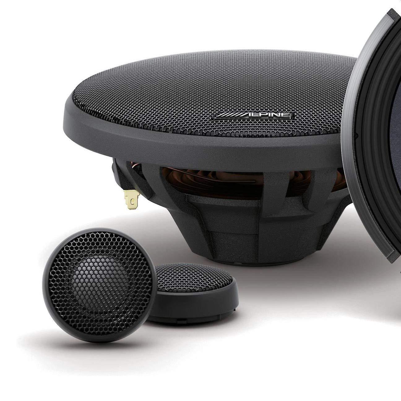 Alpine Alpine X-S65C X-Series 6.5\" Component 2-Way Speakers ID