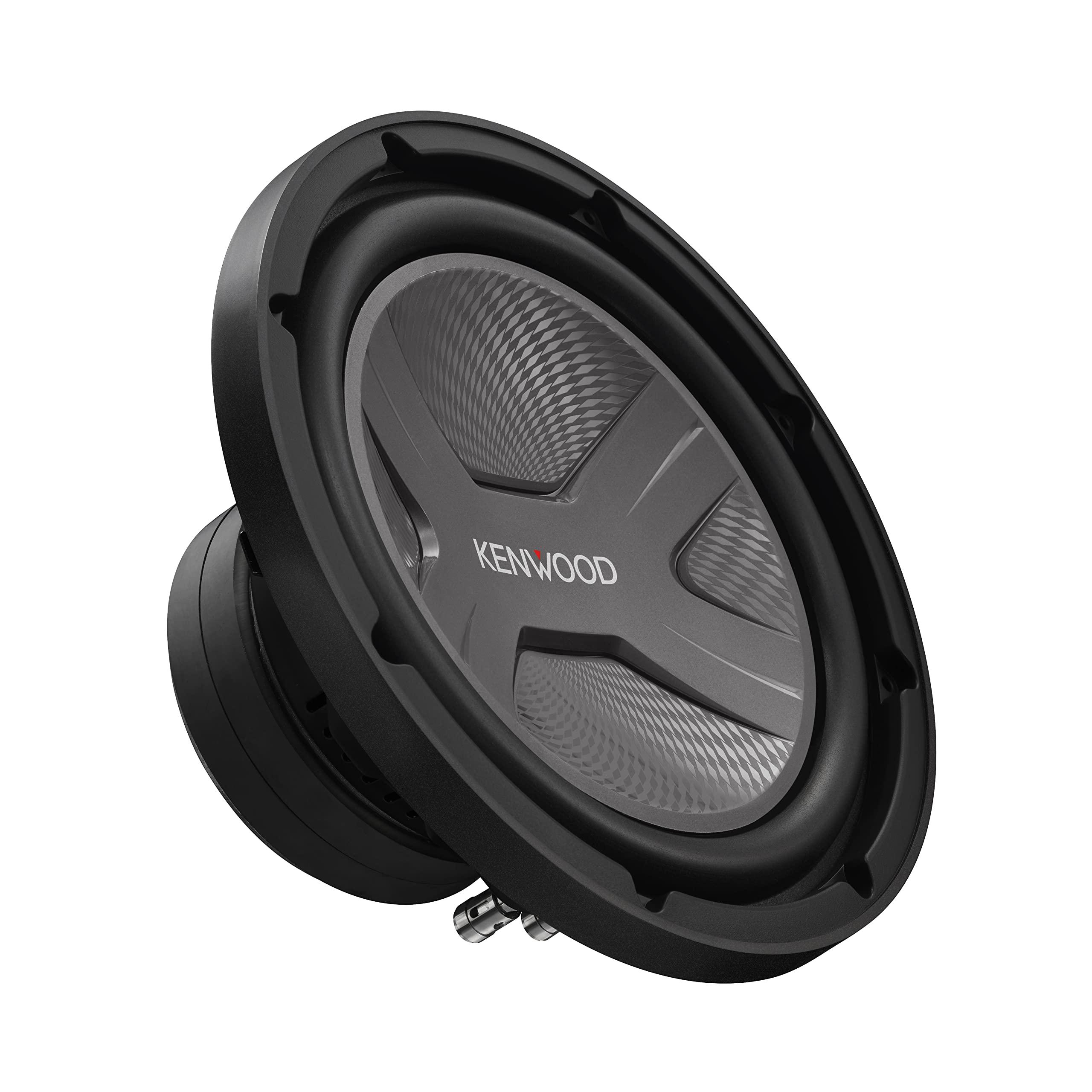 Kenwood Kenwood KFC-W2541 Car Subwoofer - 1300 Watts Maximum Power, 10 Inch, Single 4 Ohm Voice Coil, Sold Individually