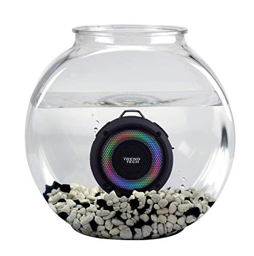 Wireless Express Wireless Express Dorm Blaster Super Sound Waterproof LED Speaker - Light up, All Weather Bluetooth Speaker - Superior Sound and Quality (Black)