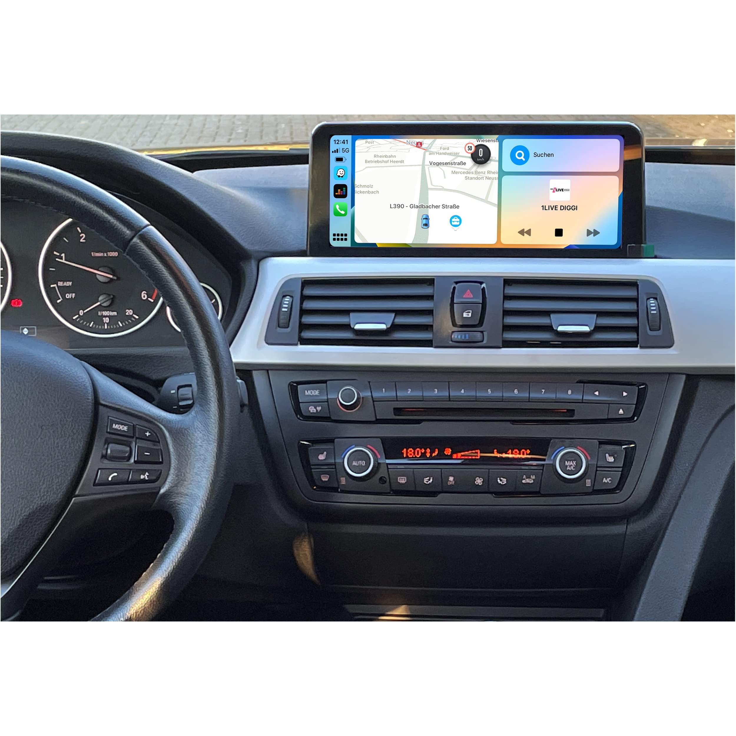 TAFFIO Compatible with: BMW F30 F31 F32 F34 F35 F36 EVO 10.25" Touchscreen Android GPS Navi Carplay