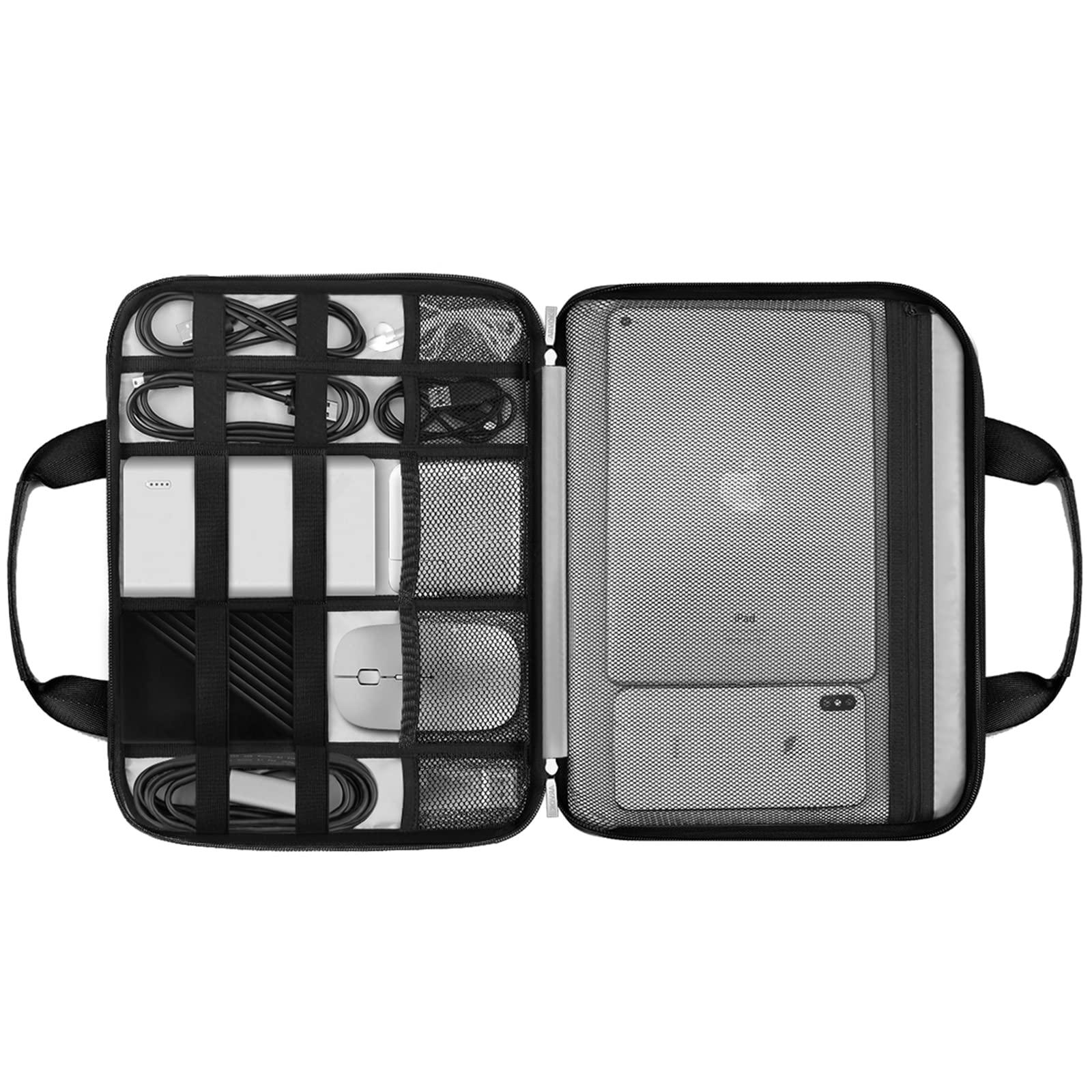 ARVOK ARVOK 15 15.6 16 Inch Laptop Sleeve Case with Strap, Notebook Computer Briefcase Carrying Bag for HP/Dell/Lenovo/Asus/Acer