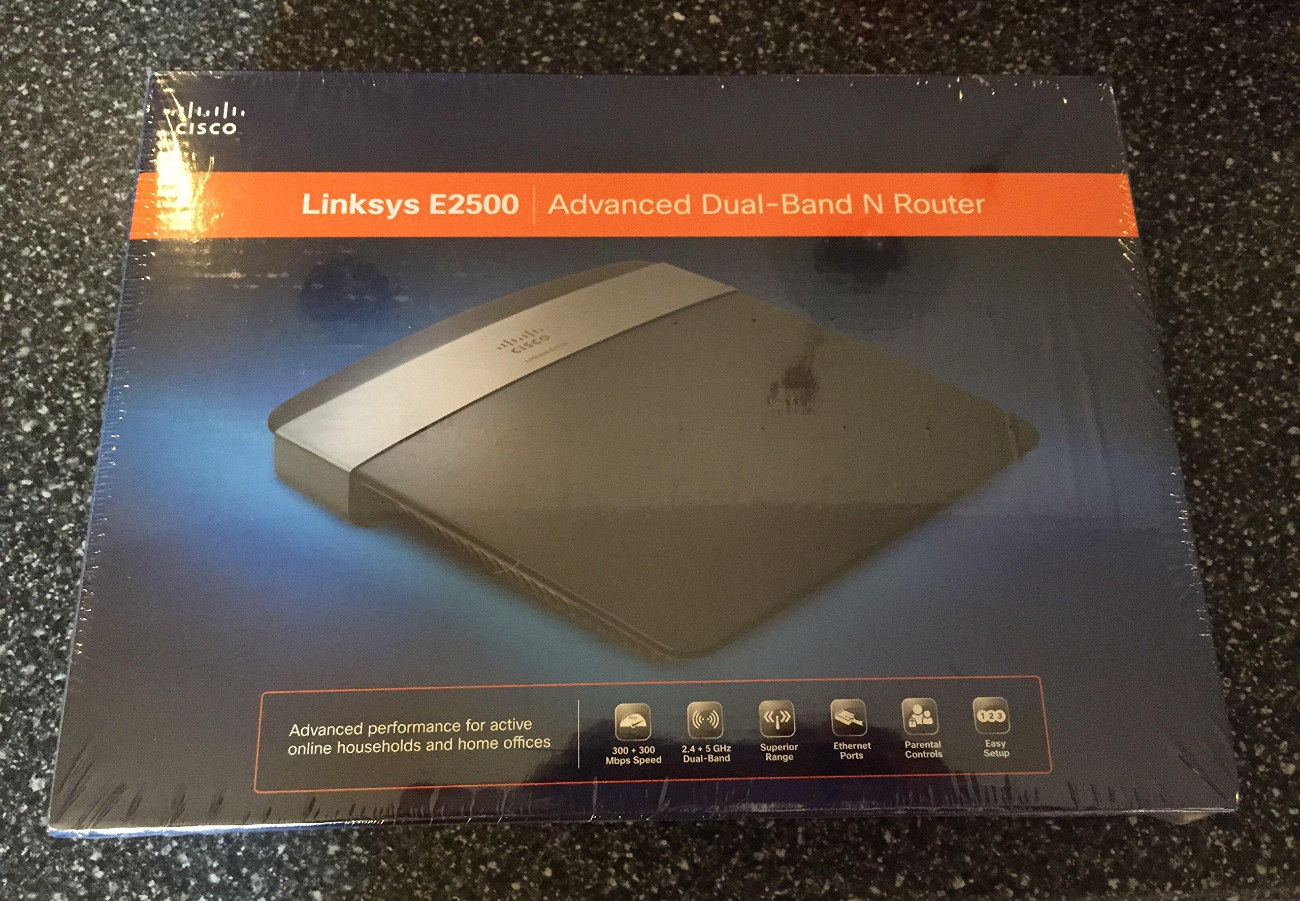 Linksys Linksys E2500 (N600) Advanced Simultaneous Dual-Band Wireless-N Router