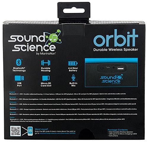 Manhattan MANHATTAN Sound Science Orbit Durable Wireless Speaker (162456)
