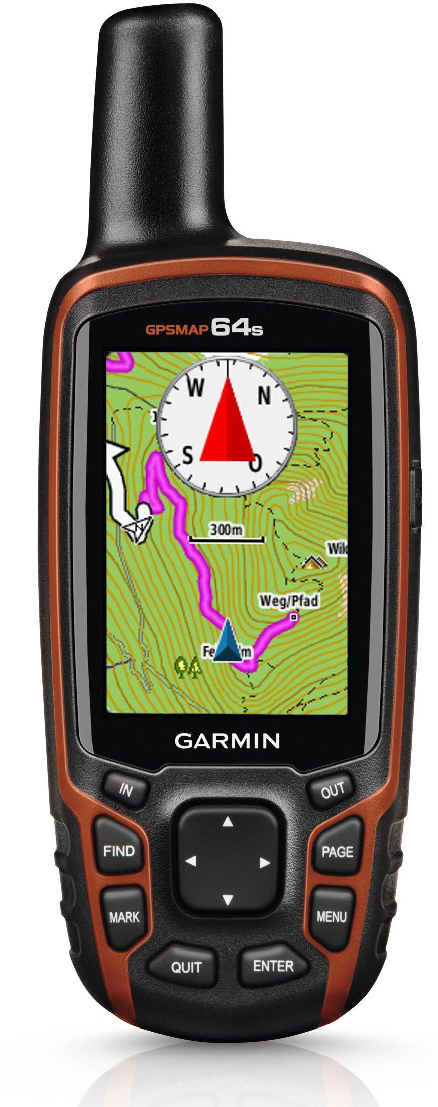 Garmin Garmin GPSMAP 64s Worldwide with High-Sensitivity GPS and GLONASS Receiver