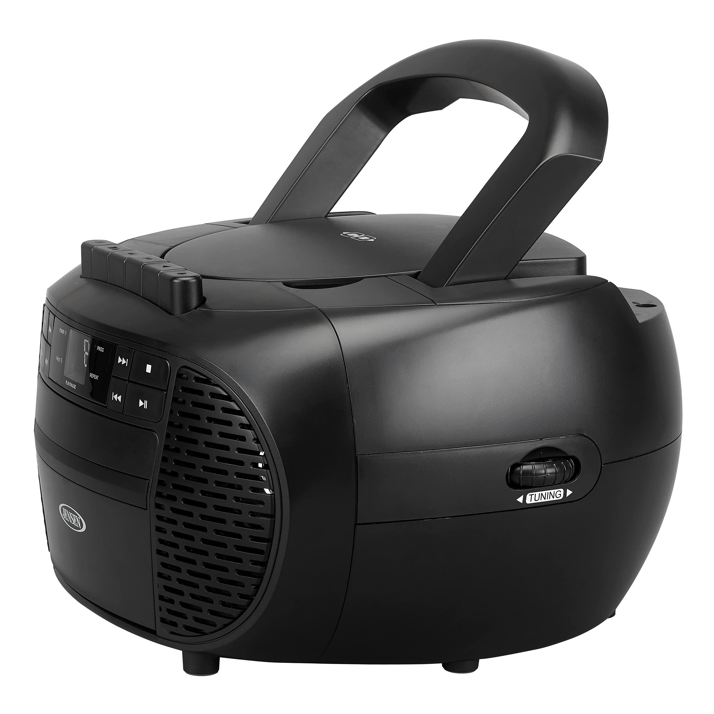 Jensen Jensen CD-550 Portable Stereo Compact Disc Cassette Recorder with AM/FM Radio