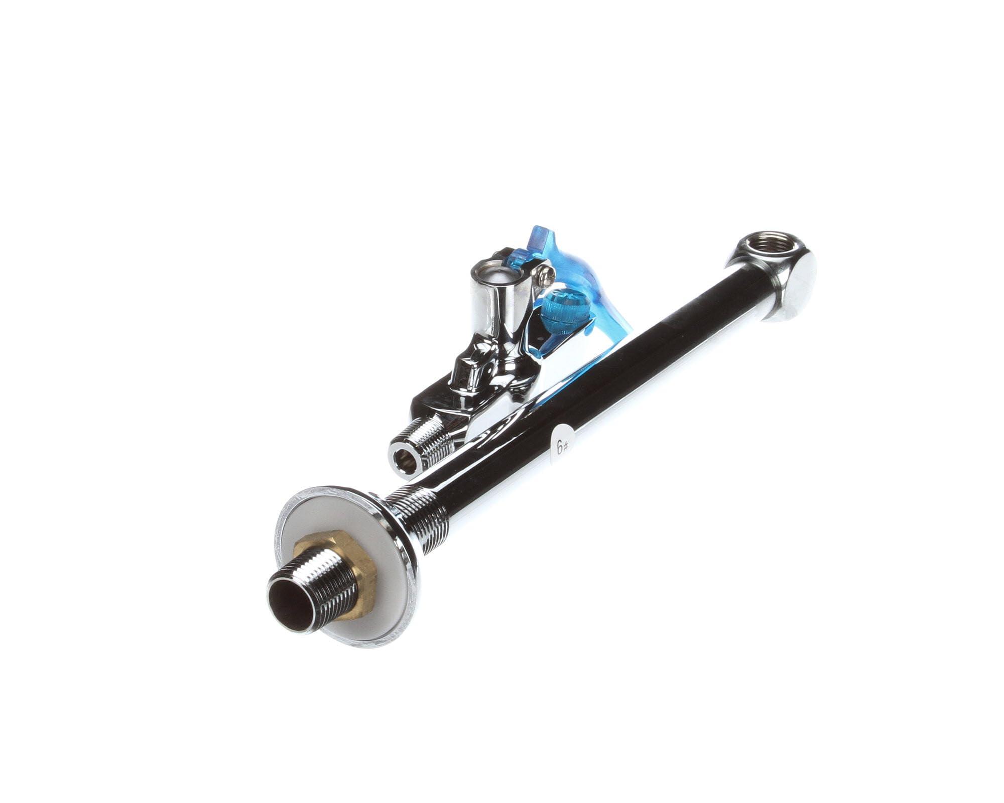 T&S Brass T&S Brass 5GF-8P Glass Filler with 8-Inch Deck Mount Pedestal and 1/2-Inch Npt Male Shank