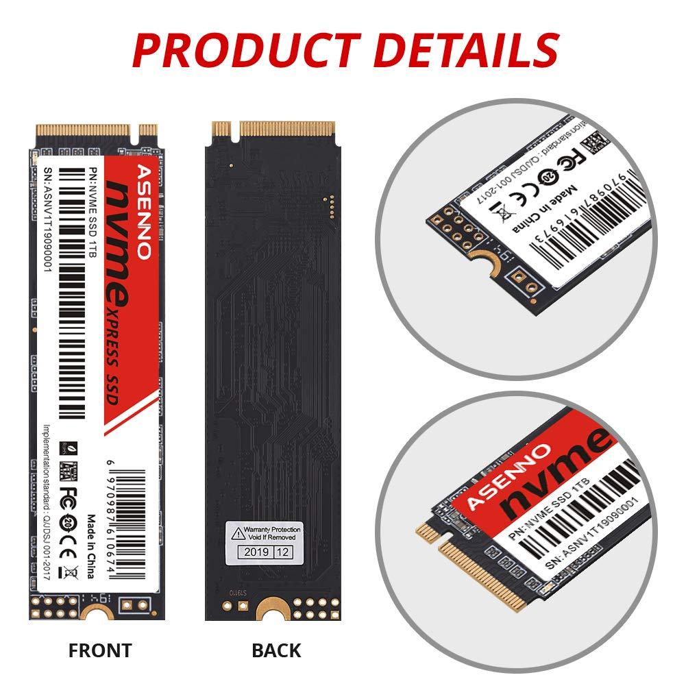 ASENNO ASENNO NVMe M.2 Internal SSD (NVMe 1TB)
