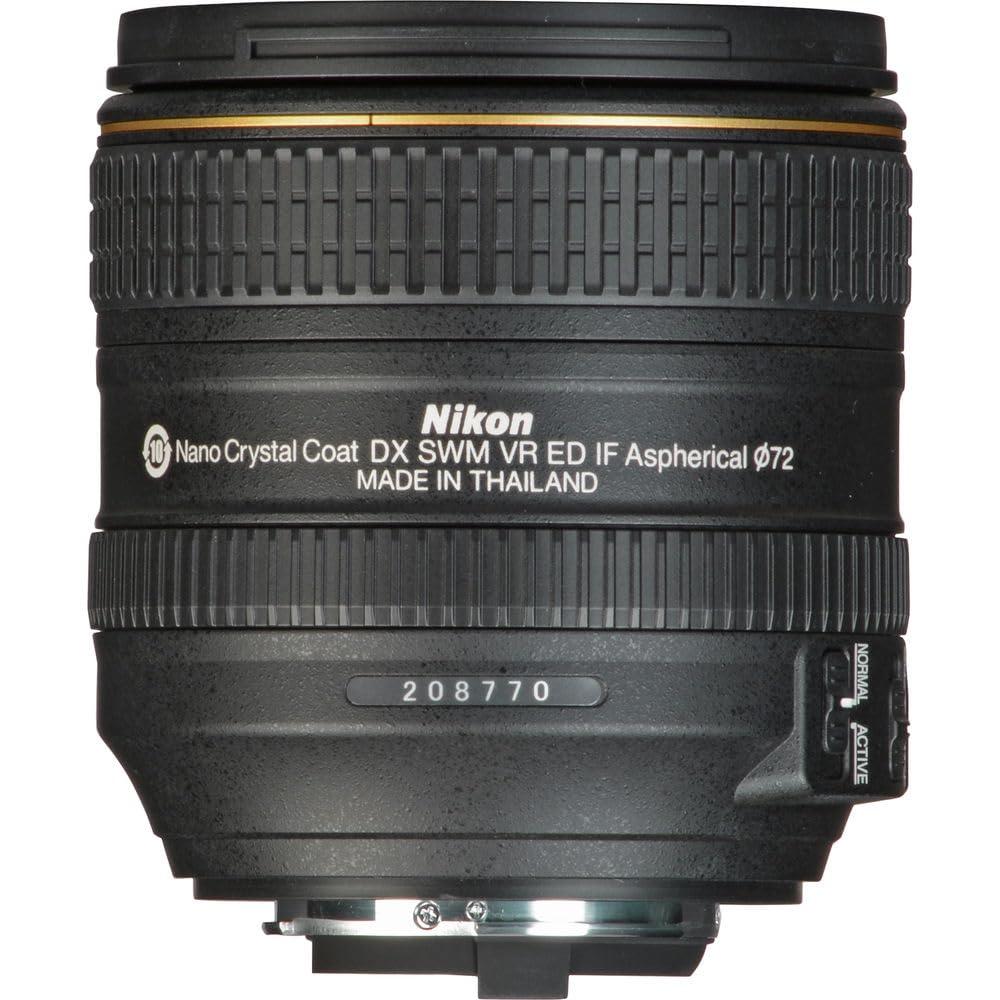 Nikon Nikon AF-S DX NIKKOR 16-80mm f/2.8-4E ED VR Lens (20055) + Filter Kit + Cap Keeper + Cleaning Kit (Renewed)
