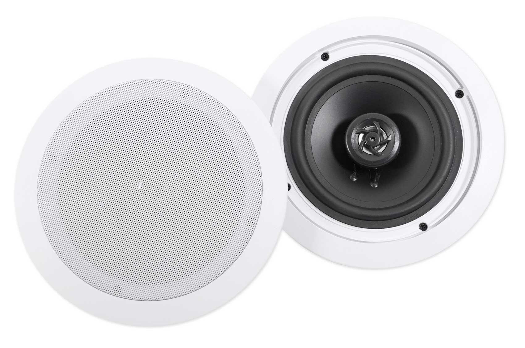 Rockville Rockville (8) HC655 6.5" 500 Watt in-Ceiling Home Theater Speakers 8 Ohm