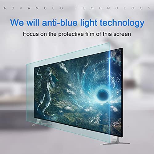 TYRHMY 65 Inch TV Anti Blue Light Screen Protector - Anti-Glare/Anti-Scratch Film for LCD, LED, 4K OLED & QLED HDTV Displays,39" 856 * 478