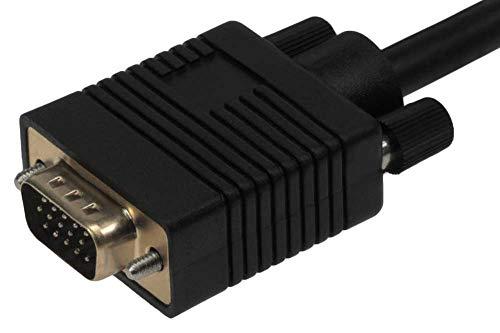 SF Cable 2m DVI-A Male to HD15 VGA Male Analog Video Cable (6.5ft)