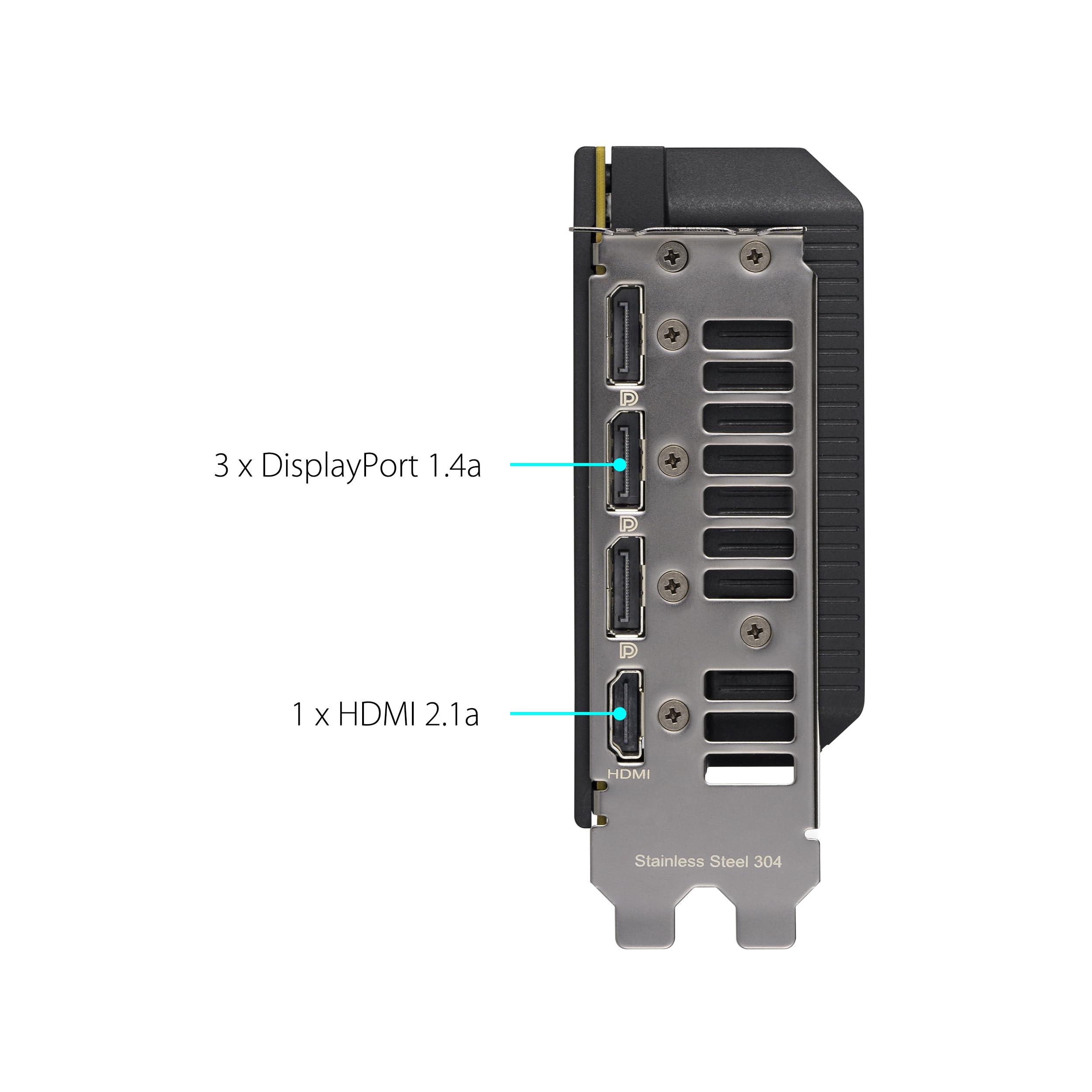 ASUS ASUS The SFF-Ready Prime GeForce RTX 4070 Ti Super OC Edition 16GB GDDR6X Graphics Card (PCIe 4.0, 16GB GDDR6X, DLSS 3, HDMI 2.1a, DisplayPort 1.4a)