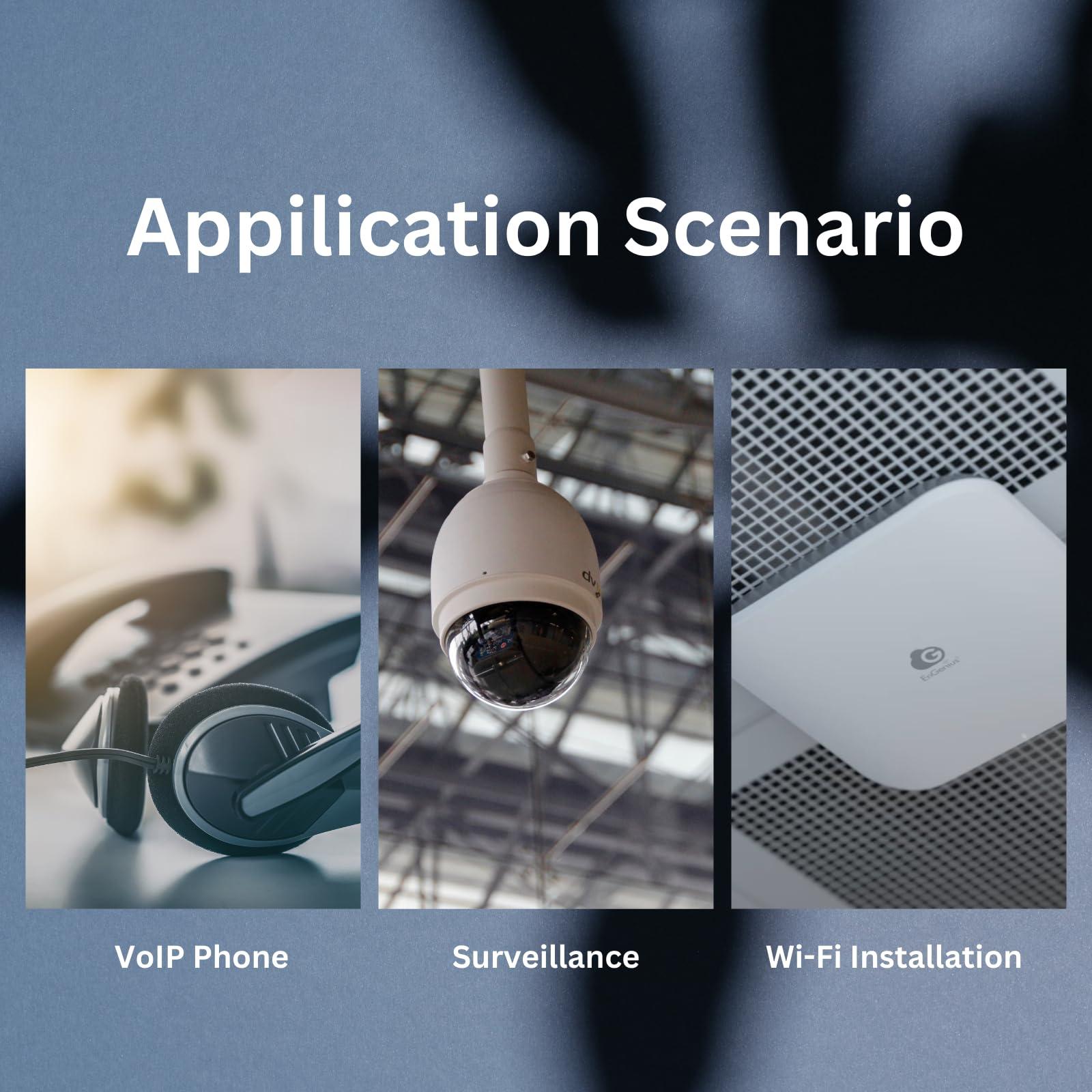 EnGenius EnGenius 2.5Gbps Power Over Ethernet PoE++ Injector | 60W | 802.3af/at/bt | Plug & Play | Up to 100 Meters (328ft) | Single Port [EPA5060HBT]