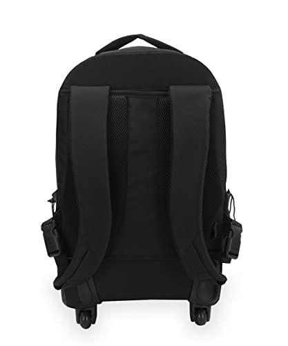 Everest Everest unisex adults Wheeled Laptop Backpack, Black, One Size US