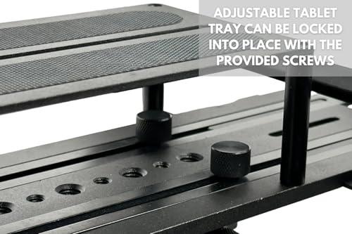 Glide Gear Glide Gear TMP100 Adjustable iPad/ Tablet/ Smartphone Teleprompter Beam Splitter 70/30 Glass w/ Carry Case No Plastic All Metal / No Assembly Required