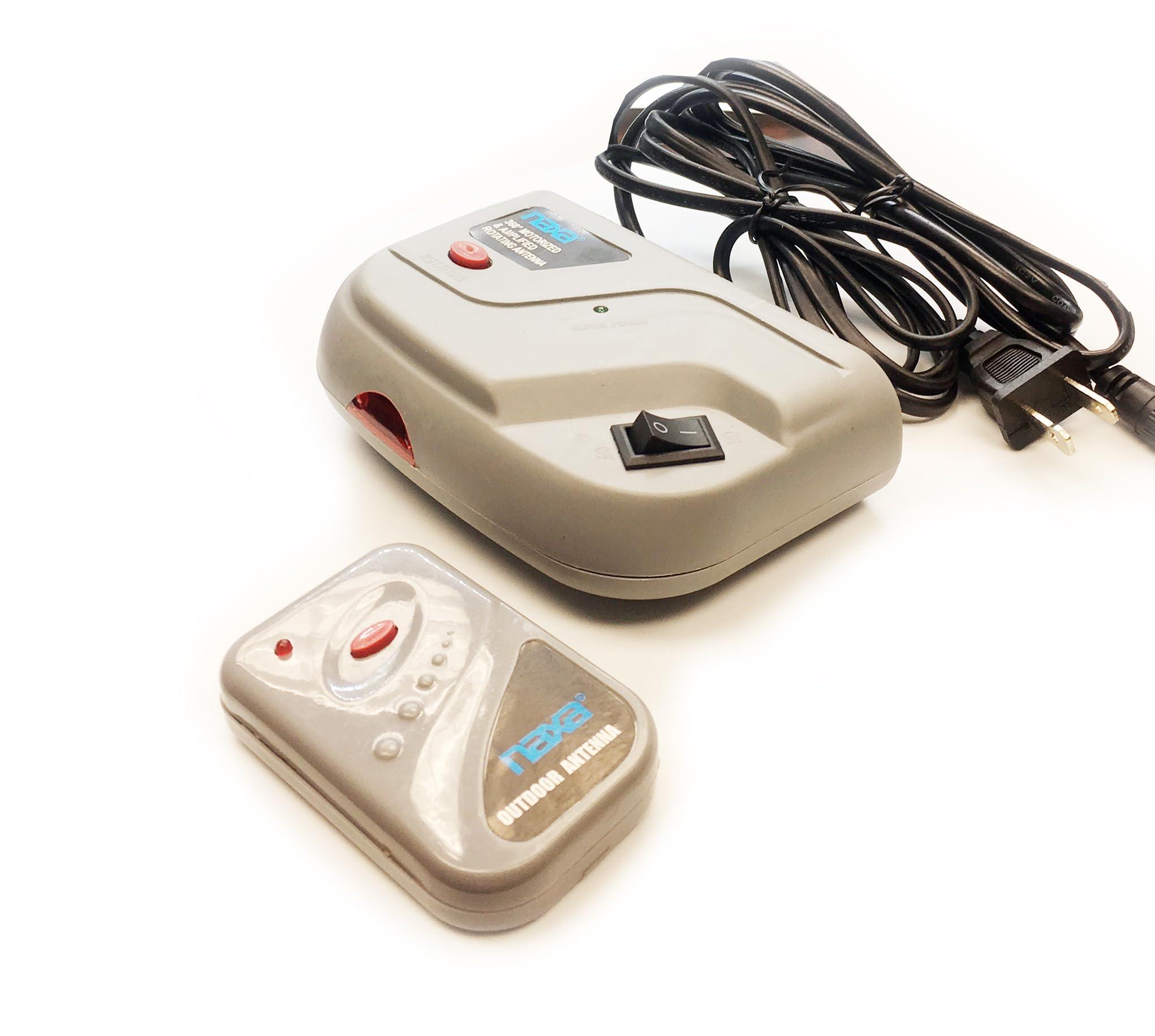 Naxa Electronics Naxa Electronics NAA-350 High Powered Amplified Motorized Outdoor Antenna for HDTV and ATSC Digital Television