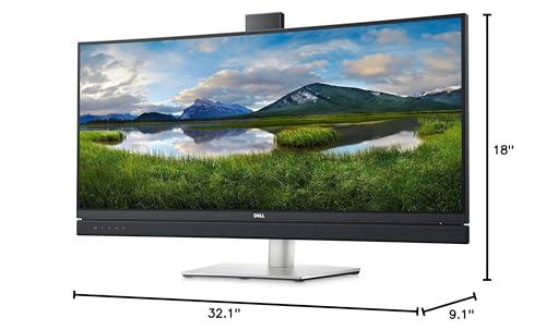 Dell Dell C3422WE 34.1" QHD Wide 1440p WQHD Curved Screen Edge WLED LCD Monitor - 21:9 - Platinum Silver