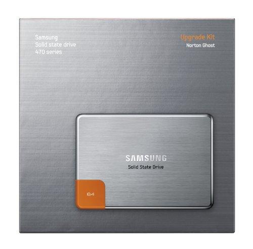 SAMSUNG Samsung 470-Series MZ-5PA064C 64 GB 2.5-Inch SATA II MLC Internal SSD with Desktop Upgrade Kit and Norton Ghost 15 - MZ-5PA064C