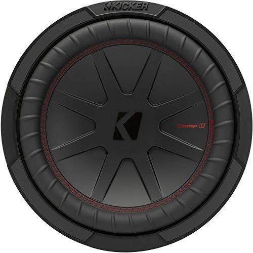 KICKER KICKER 48CWR102 CompR 10" Subwoofer, DVC, 2-ohm - Includes Speaker Wire