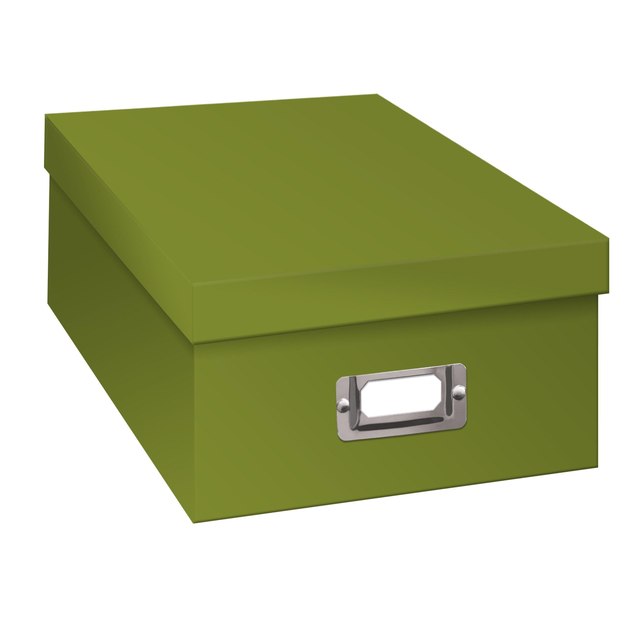Pioneer Photo Albums Pioneer Photo Storage Boxes, Holds Over 1,100 Photos Up To 4-6 Inches Photo Album-Sage Green
