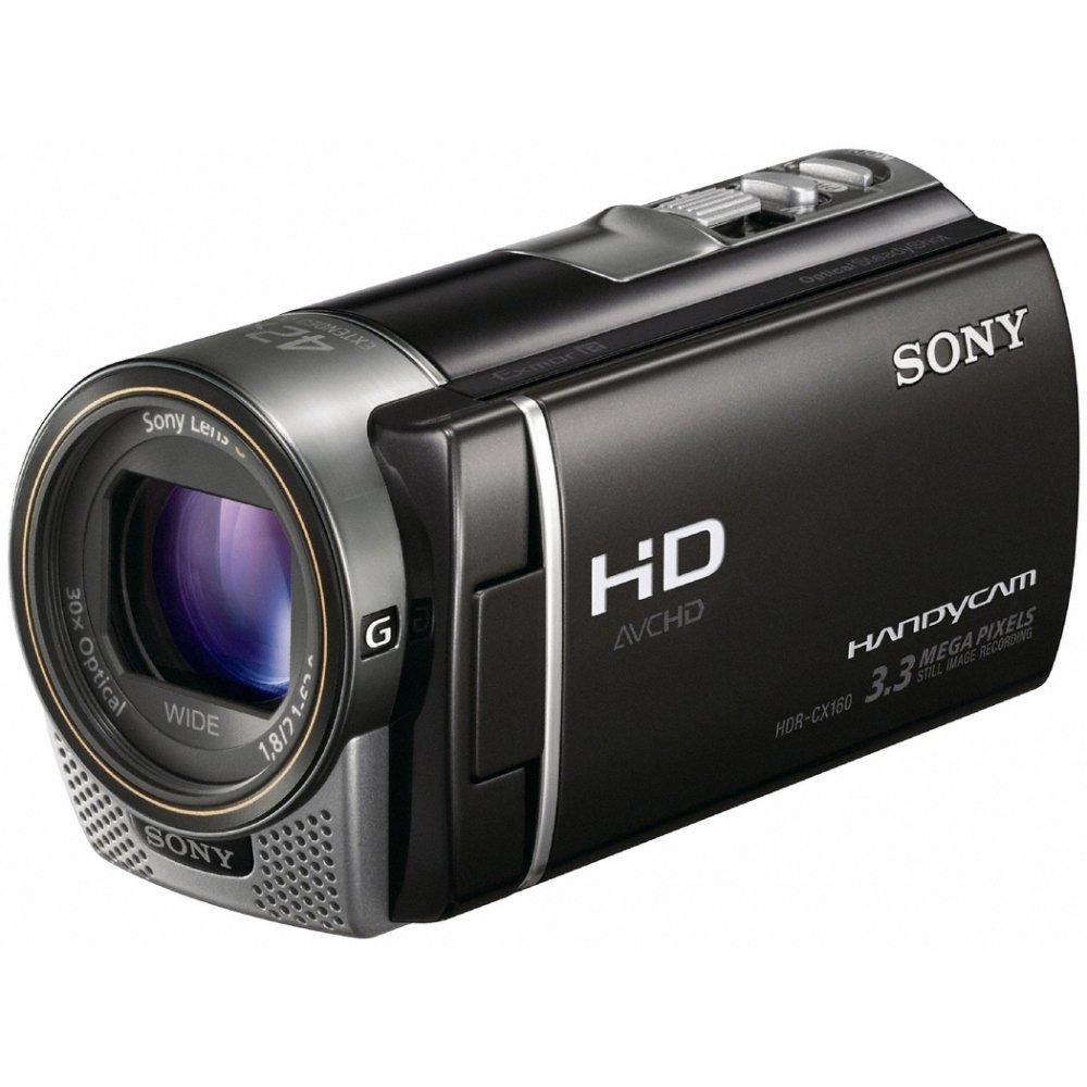 Sony Sony HDR-CX160 High-Definition Handycam Camcorder (Black) (Renewed)