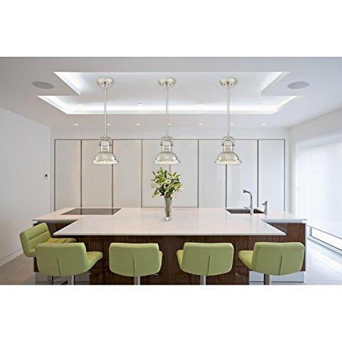 Westinghouse Lighting Westinghouse 6334600 Boswell Pendant, Mini, Brushed Nickel