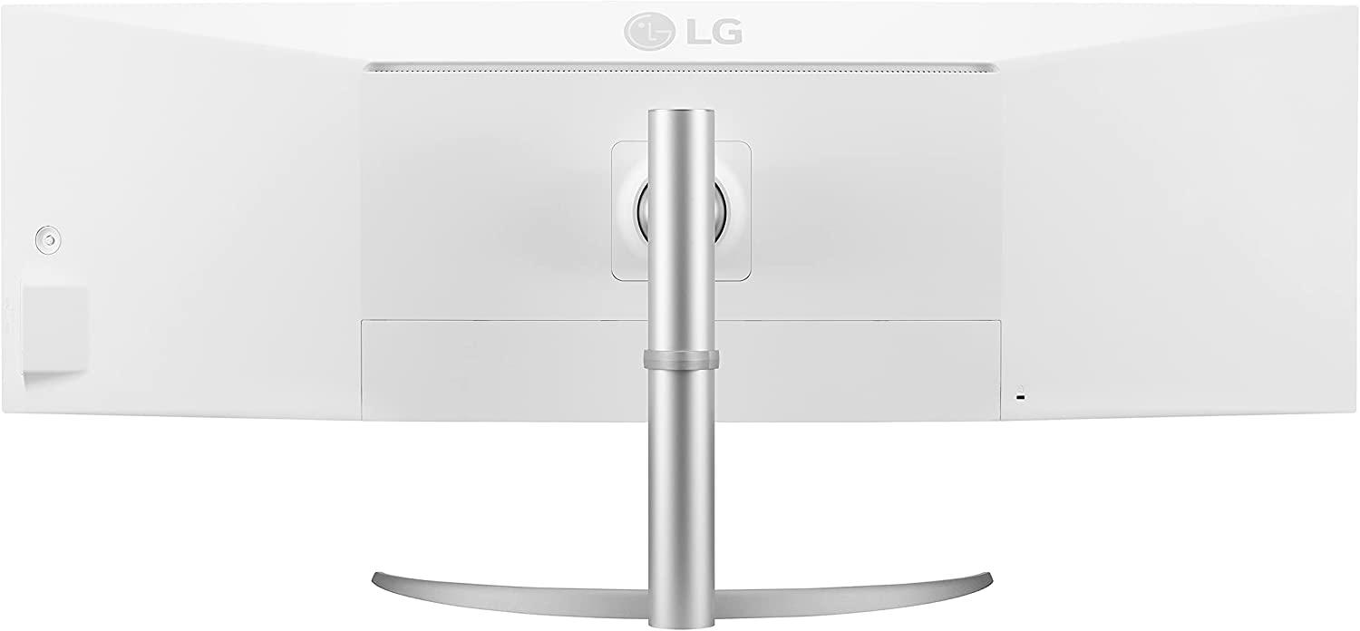 LG LG 49WQ95C-W 49 Inch 32:9 Curved UltraWide DQHD (5120 x 1440) Nano IPS Monitor, NVIDIA G-SYNC Compatible & AMD FreeSync Premium Pro, HDMI 2.1 & USB Type-C (90W PD), Tilt/Height/Swivel Adjustable