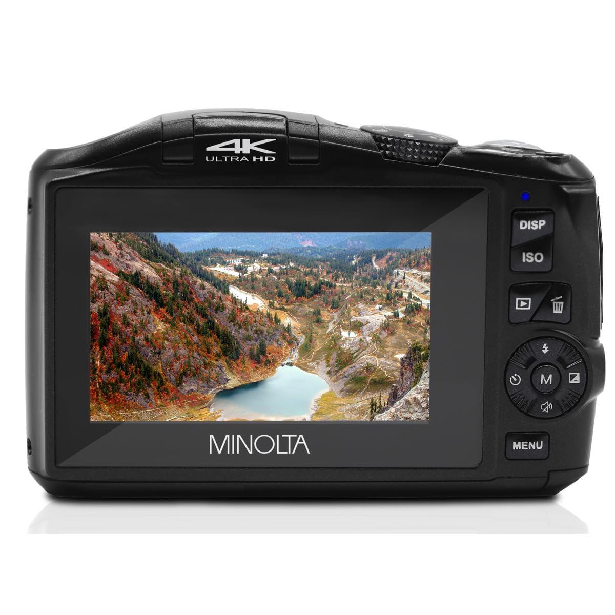 Minolta Minolta MND50 48 MP / 4K Ultra HD Digital Camera (Black)