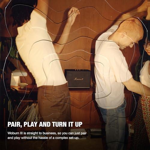 Marshall Marshall Woburn III Bluetooth Wireless Speaker,Black