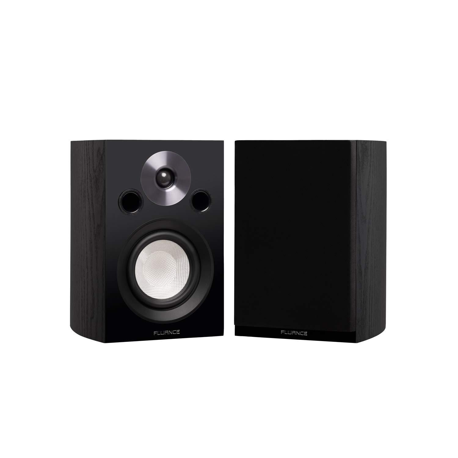 Fluance Fluance Reference Surround Sound Home Theater 5.1 Channel Speaker System including 3-Way Floorstanding Towers, Center Channel, Bookshelf Surrounds and DB10 Subwoofer - Black Ash (X851BR)