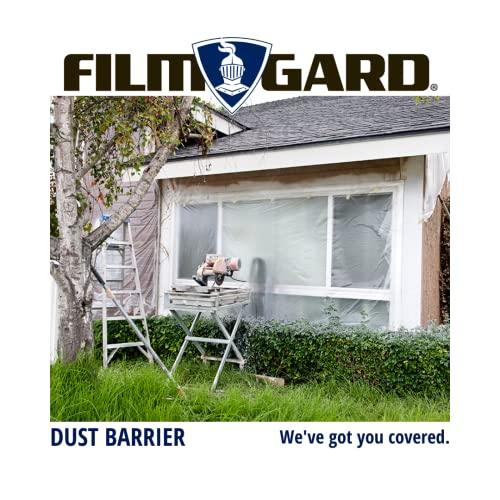 Film-Gard Film-Gard 626170 Consumer Plastic Sheeting 10 Width x 25 Length x 4 mil thick, Clear