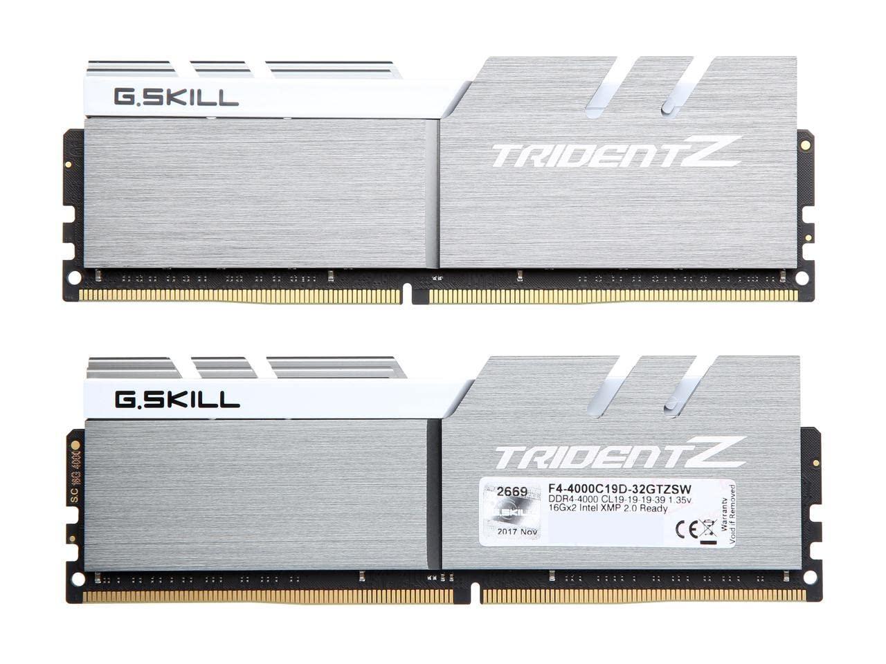 G.Skill G.SKILL Trident Z 32GB [2 x 16GB] DDR4 SDRAM Memory Kit
