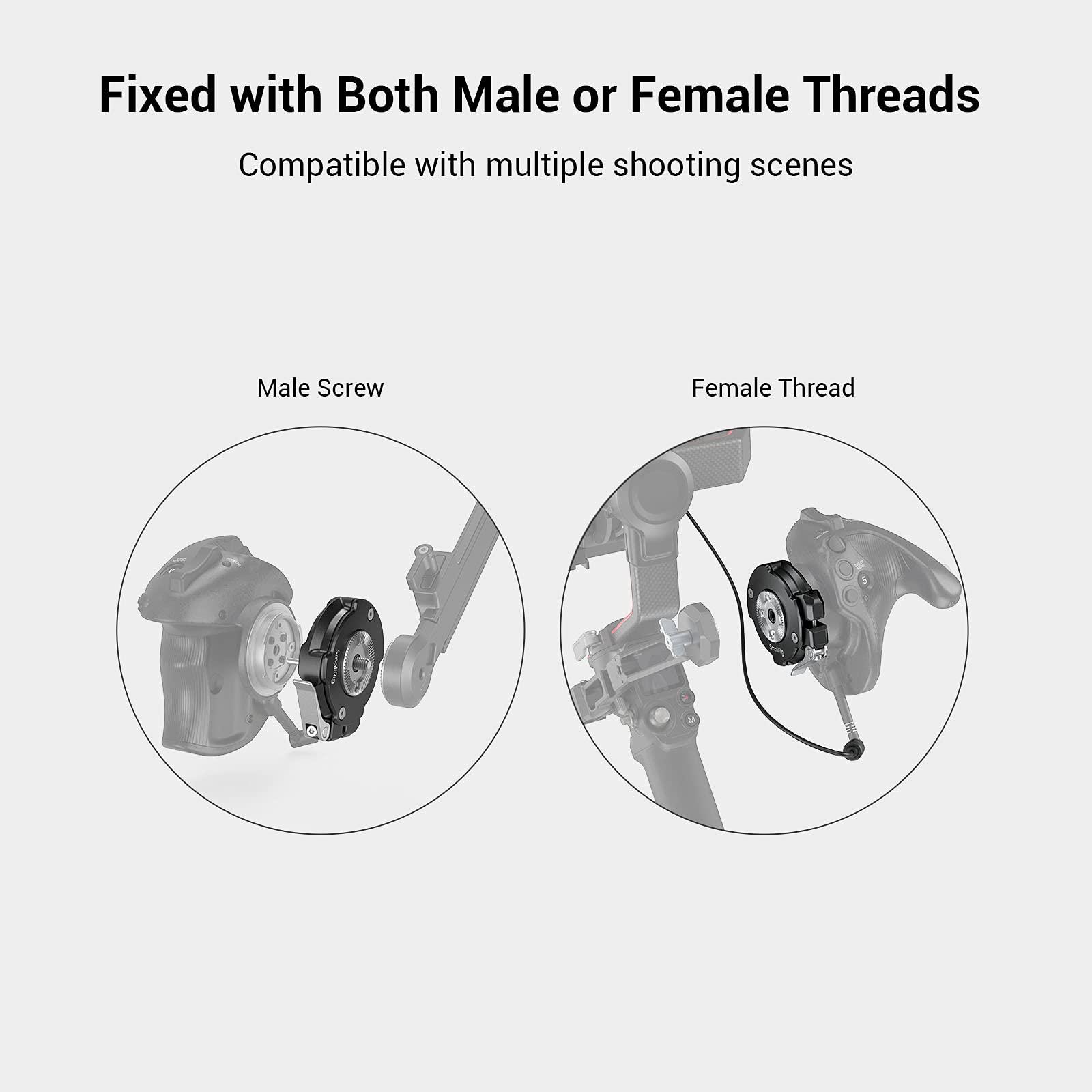 SMALLRIG SmallRig Handgrip Rosette Adapter for Sony FX6 to Reposition The Original FX6 Handgrip - 3403