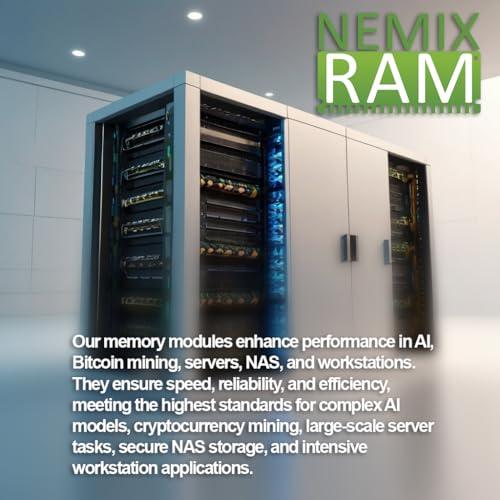 NEMIX RAM NEMIX RAM 16GB (1X16GB) DDR4 3200MHZ PC4-25600 2Rx8 1.2V 260-PIN ECC SODIMM