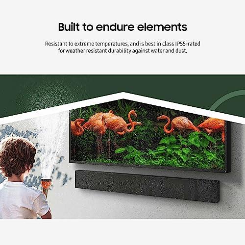 Samsung SAMSUNG HW-LST70T 3.0ch The Terrace Outdoor Soundbar w/ Dolby Audio, Built-In Subwoofer, Distortion Cancelling Technology, IP55 Weather Resistant, Titan Black