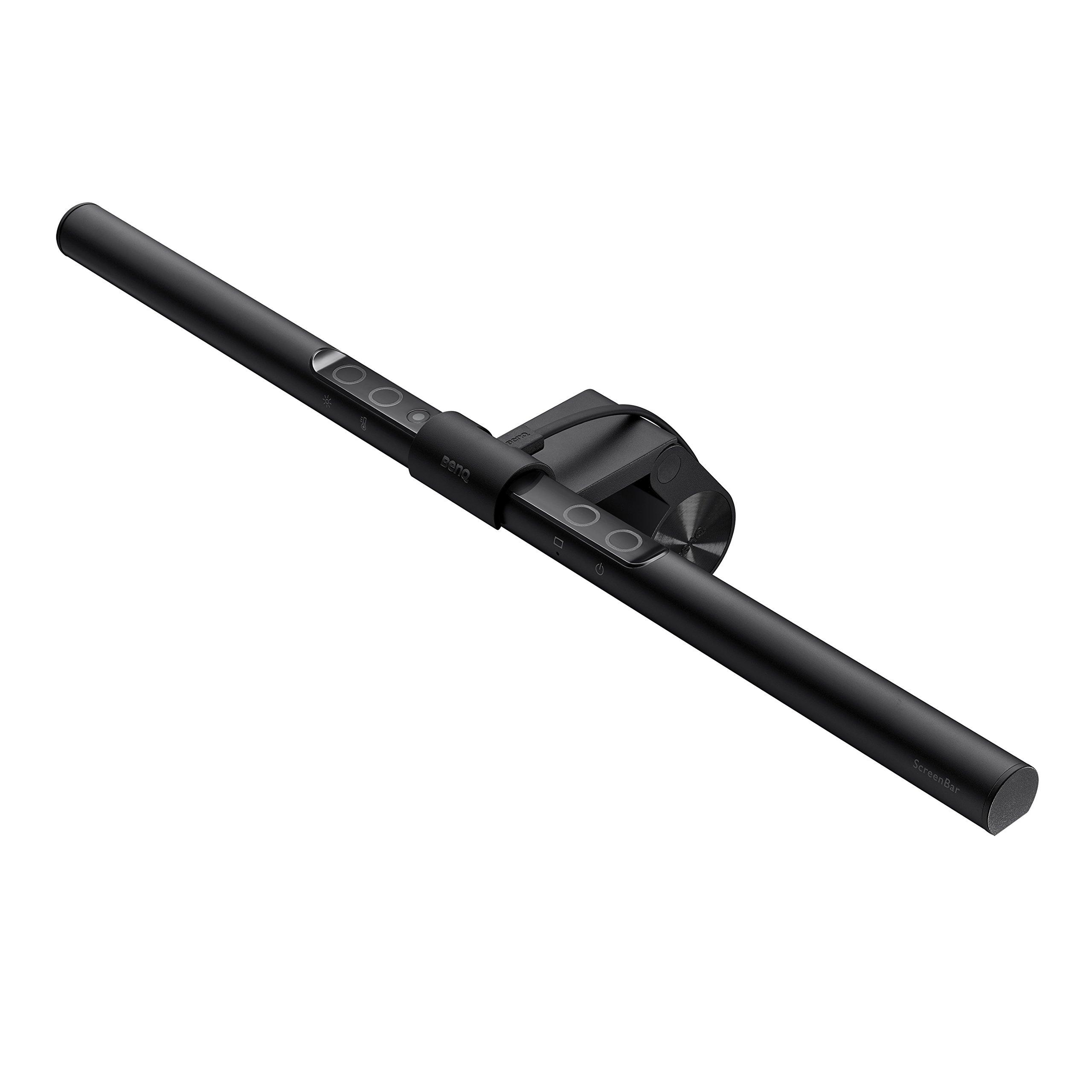 BenQ BenQ ScreenBar Monitor Light, LED Computer Monitor Lamp, Auto-Dimming, Hue Adjustment Features, E-Reading USB Powered Monitor Light Bar for Desk/Gaming/ Home/ Office, Complements with backlight