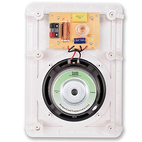 Acoustic Audio by Goldwood Acoustic Audio HD-650 in Wall 6.5" Speakers Home Theater Surround Sound 5 Pair Pack