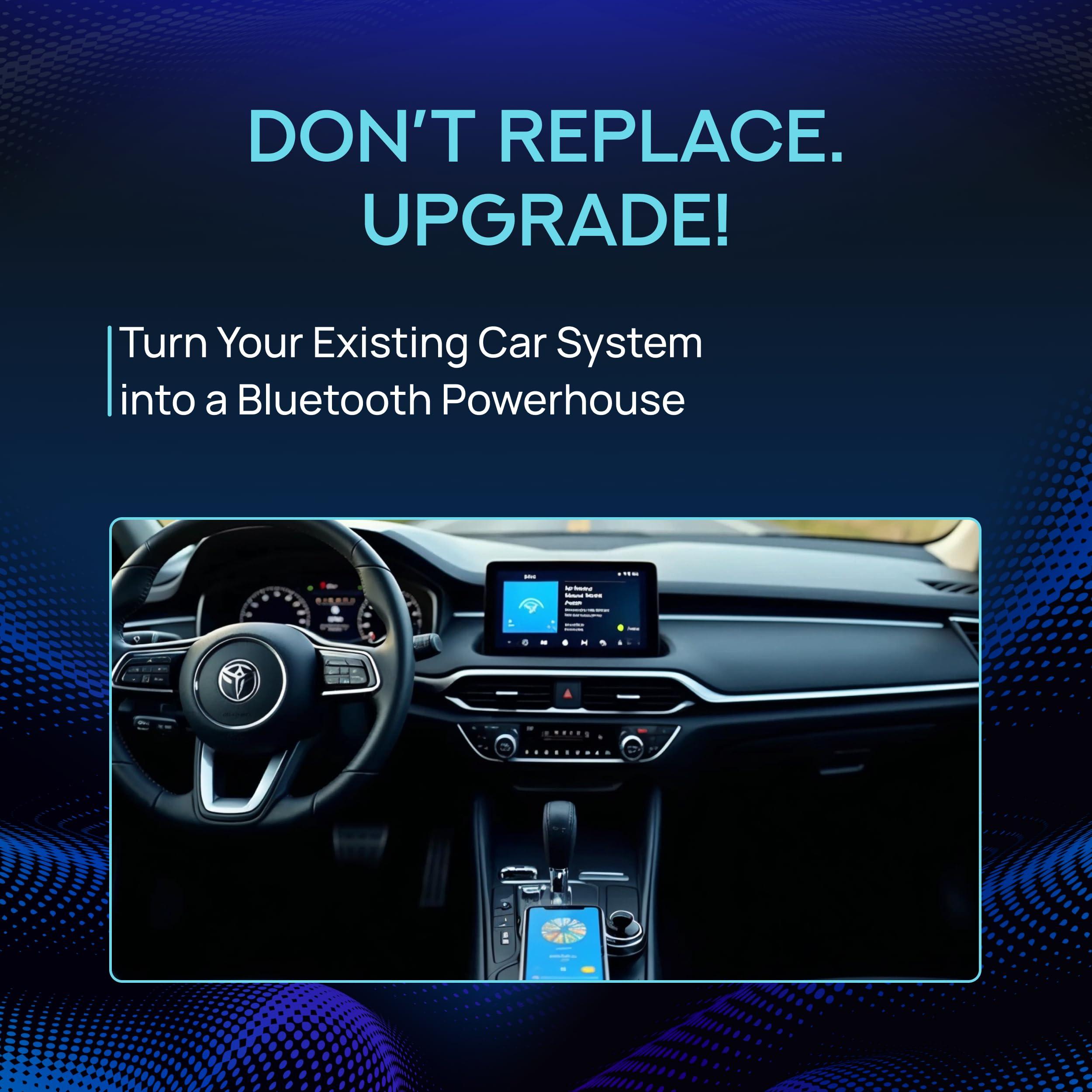 Bovee Bovee 1000 - Wireless Music Interface Adaptor Compatible with Audi, Mercedes, and Volkswagen car kit with 30 pin iPod Connector - Compatible with iPhone and Android