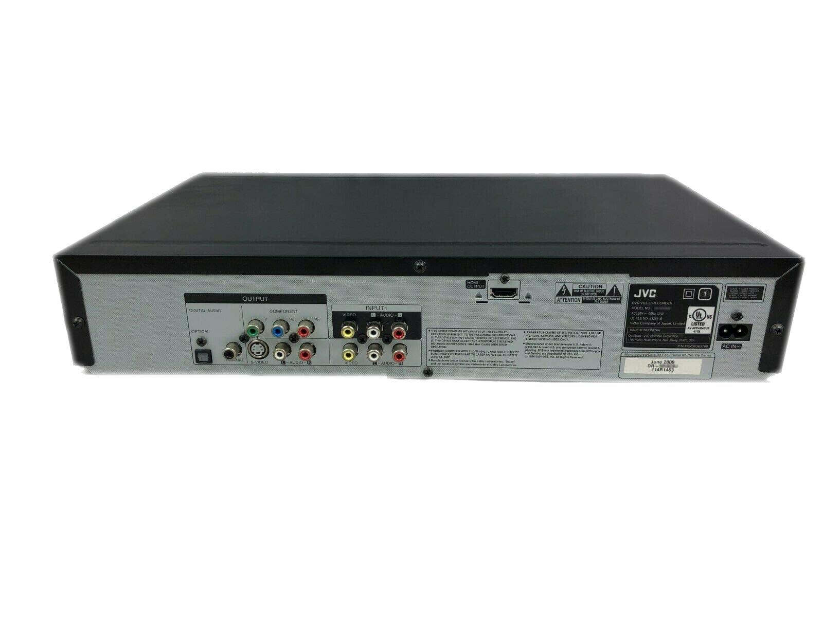 JVC JVC VHS to DVD Recorder VCR Combo w/ Remote, HDMI