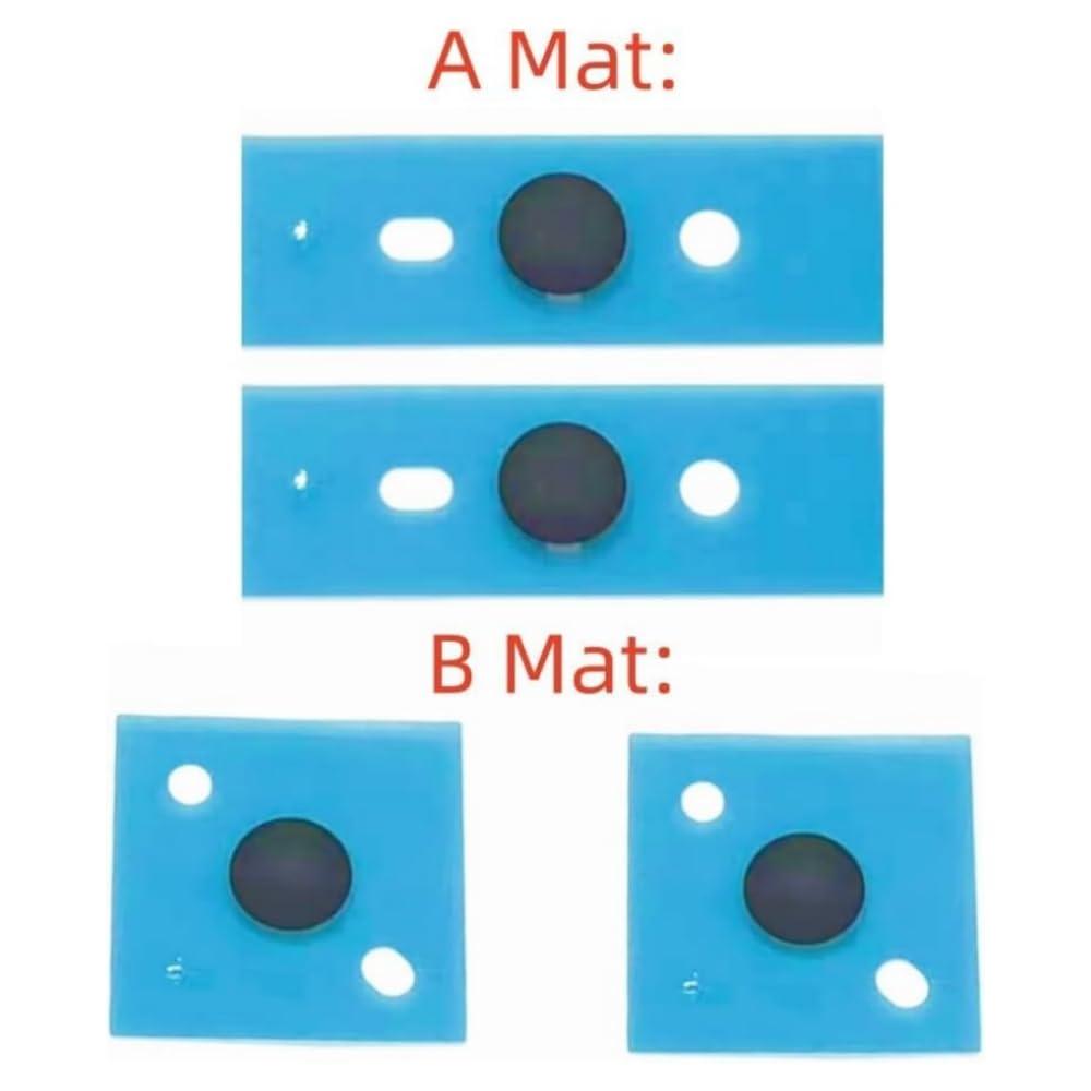 XIANG-YI Rubber Feet Mat Replacement for Microsoft Surface Laptop 3 4 5 Anti Slip Laptop Bottom Case Rubber Foot Pads Black