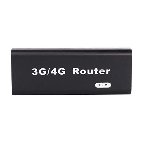 Diyeeni Wireless Router,Network Router Mini Portable 3G/4G WirelessN USB WiFi Hotspot Router AP 150Mbps WLAN LAN RJ45