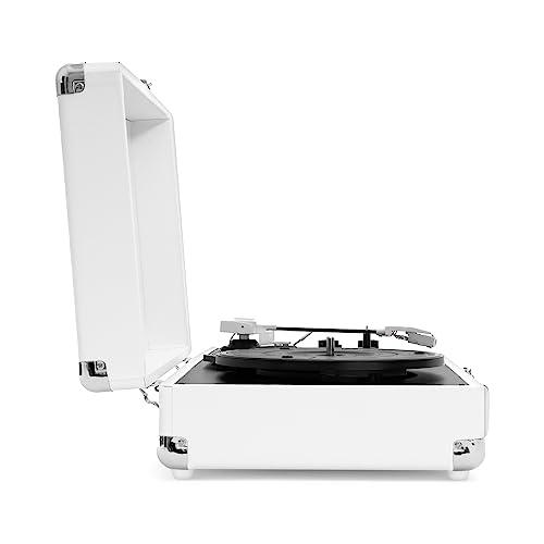Victrola Victrola VSC-400SB-CNV Bluetooth Suitcase Turntable Canvas - Stickers (White)