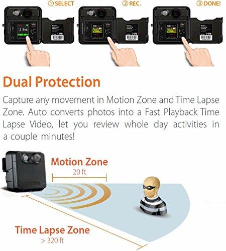 Brinno Brinno MAC200DN Portable Motion Activated Wireless Outdoor Security Camera (Black)