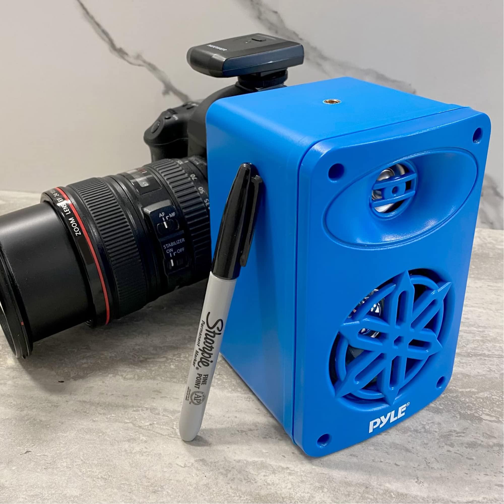 Pyle PyleUsa Bluetooth In/outdoor Speakers Pair - 200 Watt Dual Waterproof 3.5 2-Way Full Range System w/ 1/2 High Compliance Polymer Tweeter - Home, Boat, Marine, Deck, Patio, Poolside - PDWRBT36BL