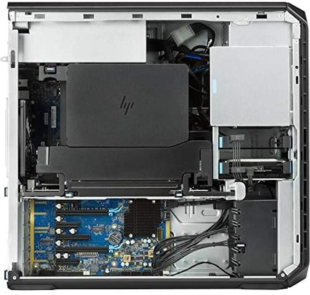 HP HP Z6 G4 Workstation, 2X Intel Xeon Silver 4108 (16-Cores) up to 3.0GHz, 32GB DDR4, 512GB NVMe M.2 SSD + 2TB HDD, Nvidia Quadro P1000 4GB, Windows 10 Pro (Renewed)