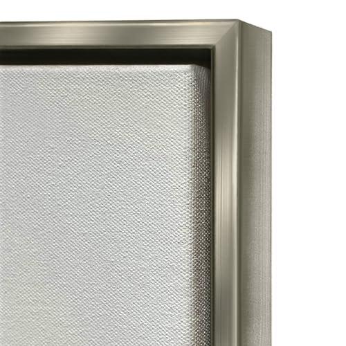 Stupell Industries Stupell Industries Fashion Glam Toilet Paper Designer Detailing, Floater Frame, Design by Ziwei Li