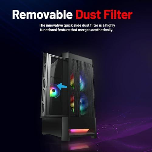 Skytech Gaming Skytech Blaze4 Mini Gaming PC Desktop, Ryzen 7 5700 3.7 GHz (4.6GHz Turbo Boost), NVIDIA RTX 4060 8GB GDDR6X, 1TB SSD, 16GB DDR4 RAM 3200, 650W Gold PSU, Wi-Fi, Win 11 Home